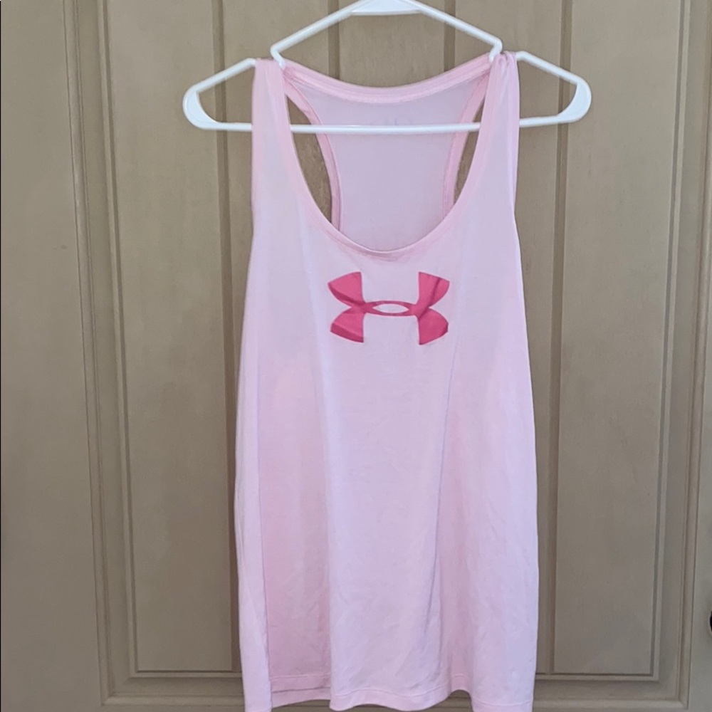 Pink Under Armour Tank